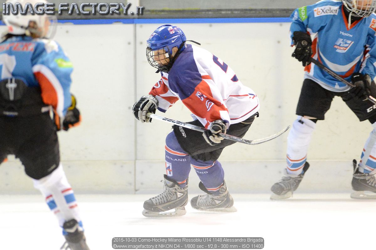 2015-10-03 Como-Hockey Milano Rossoblu U14 1148 Alessandro Brigada